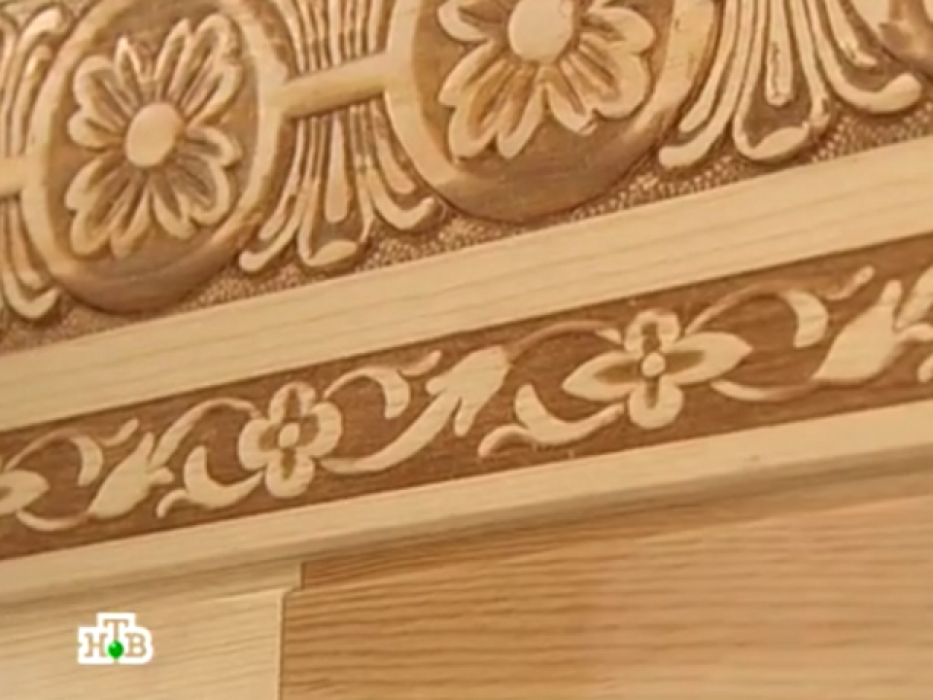 Вагонка текстурированная (тисненая) в передаче "Дачный ответ" на канале "НТВ"0